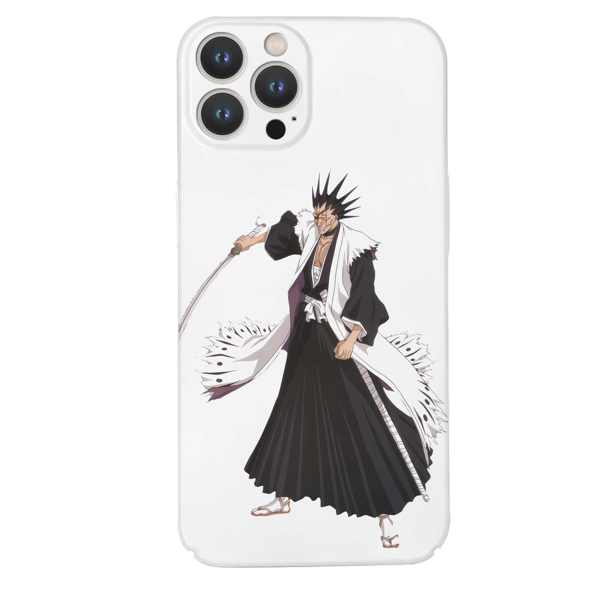 （画像用） ブリーチ ざらき けんぱち BLEACH Zaraki Kenpachi 【iPhone 14シリーズ対応】ハードケース